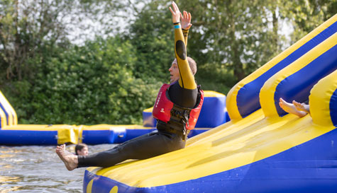 water assault course image