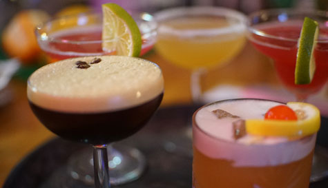 cocktail masterclass at hidden indie bar image