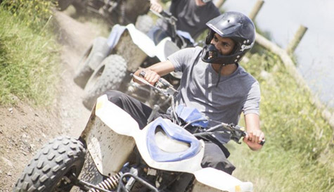 quad biking image