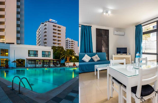 budget hotel or apartments image