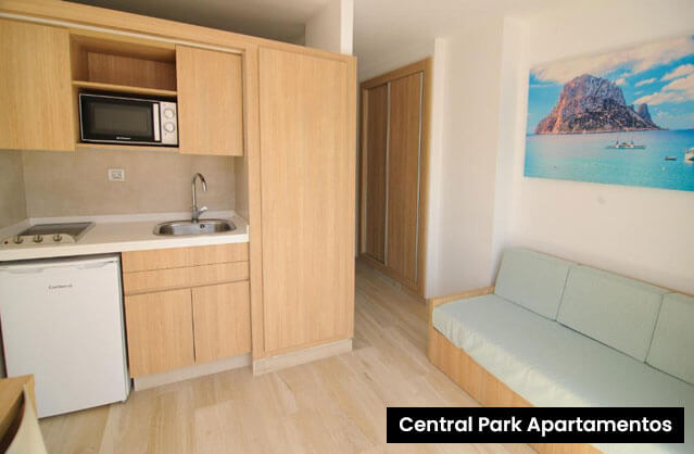 central hotel or apartments image