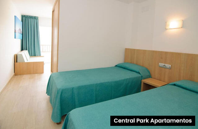central hotel or apartments image