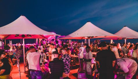 beach club with nightclub entry image