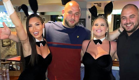 sexy bar crawl babes image
