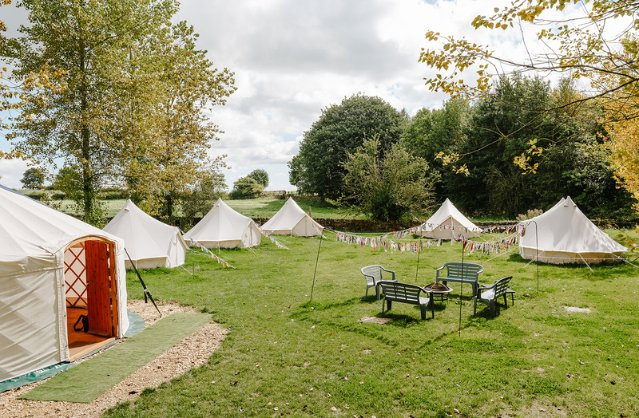 meadow view glamping image