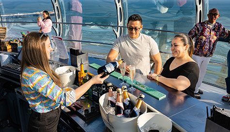 sky bar 360 - entry and drink image