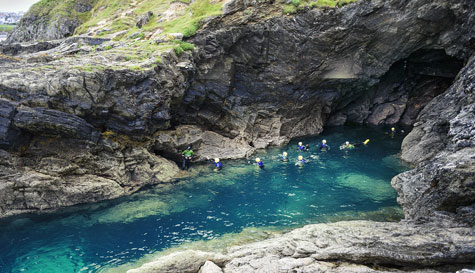 coasteering image