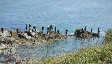 coasteering image