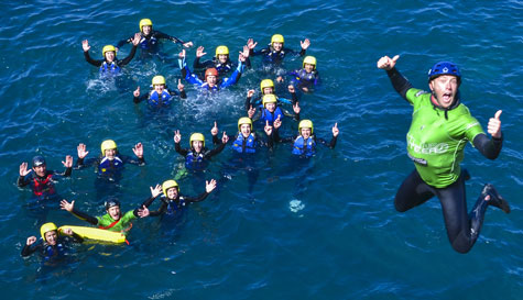 coasteering image