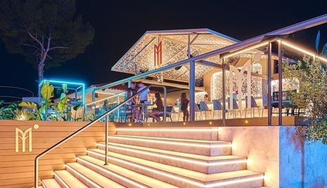 full moon party theme night image