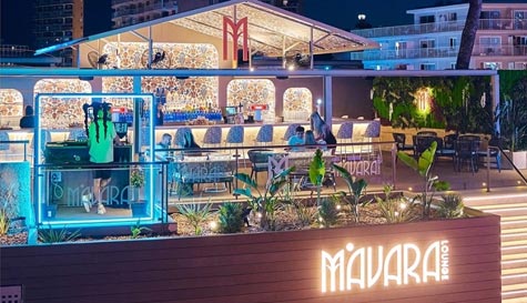 full moon party theme night image