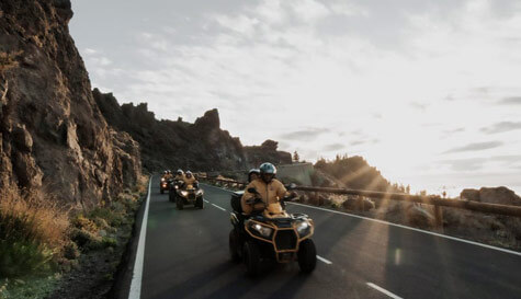 quad biking tour - mount teide (double quad) image