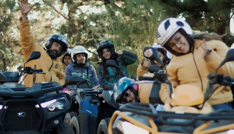quad biking tour - mount teide (double quad) image