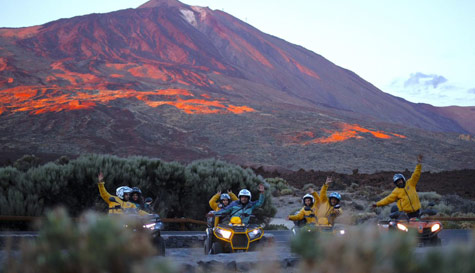 quad biking tour - mount teide (double quad) image