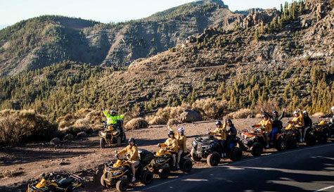 quad biking tour - mount teide (double quad) image