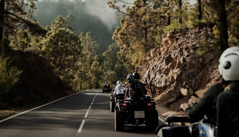 quad biking tour - mount teide (double quad) image