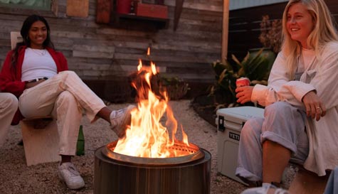 spooky stories and s'mores image