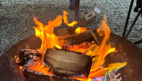 spooky stories and s'mores image