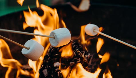 spooky stories and s'mores image