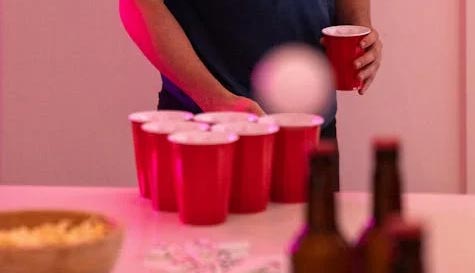 beer pong image