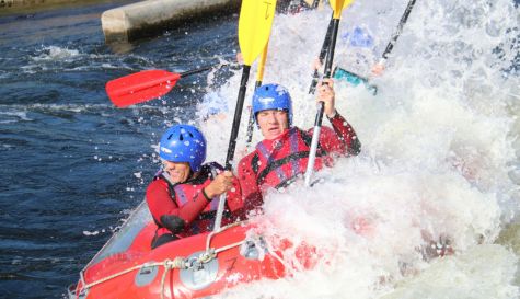 white water rafting image