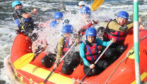 white water rafting image