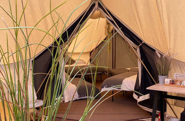trentside glamping - gold image
