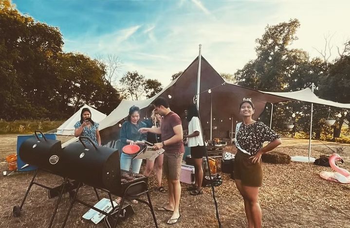 weald glamping image