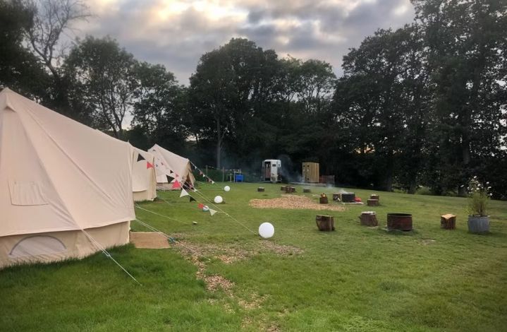weald glamping image