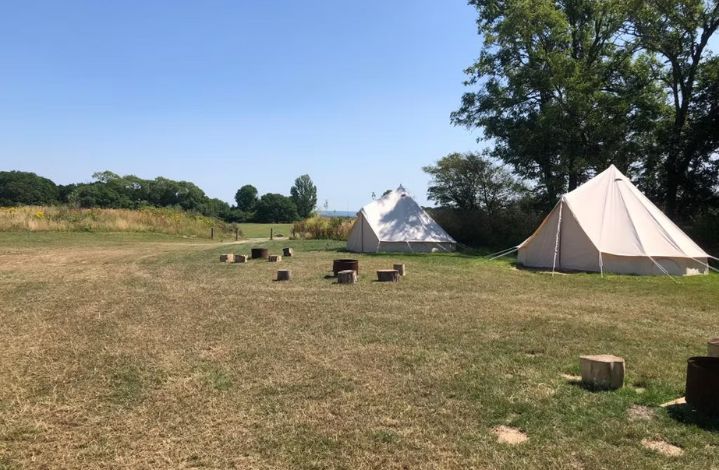 weald glamping image