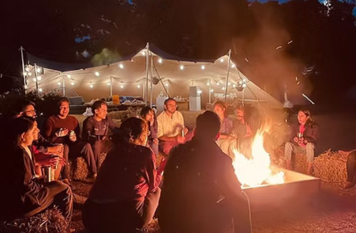 weald glamping image